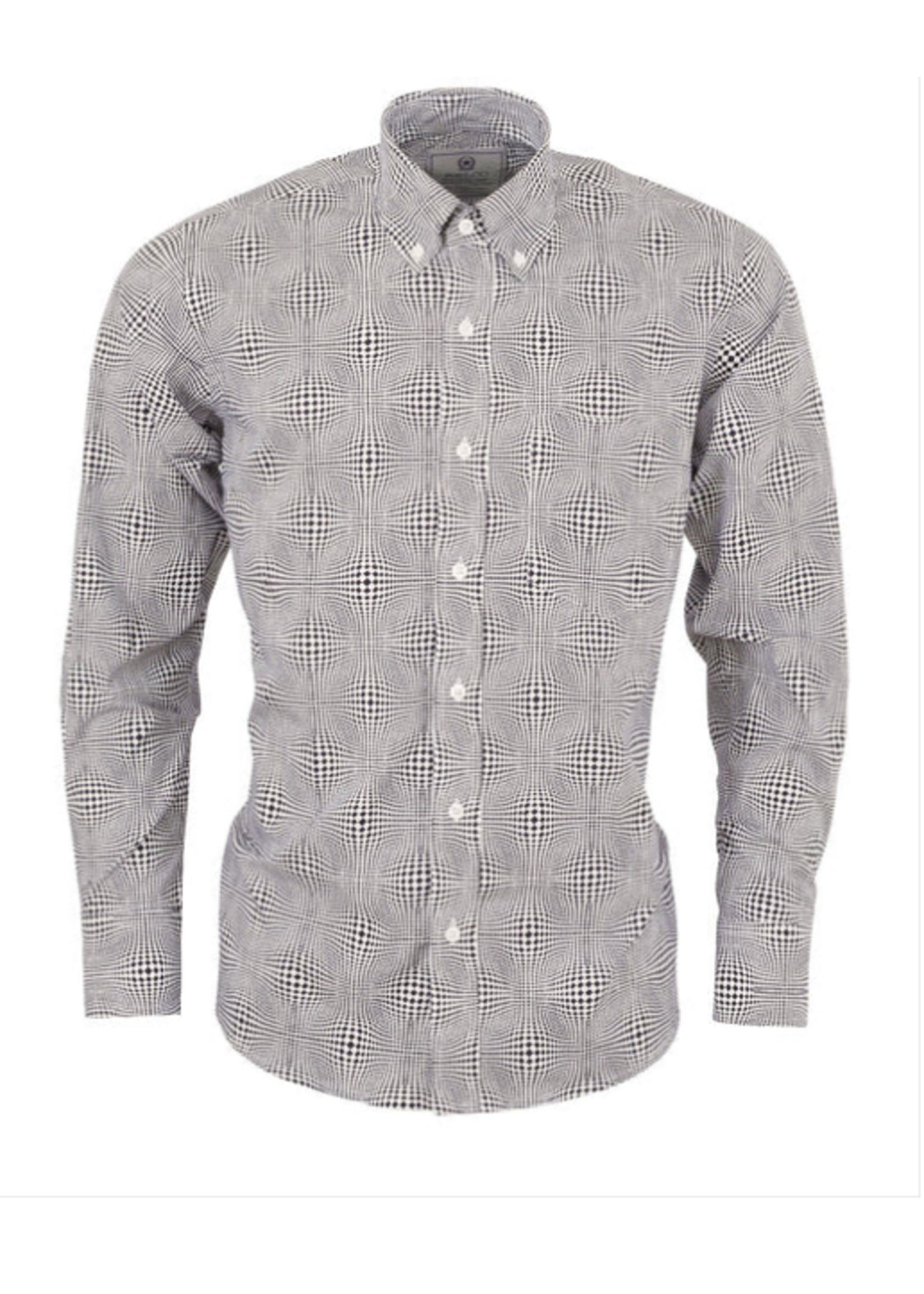 Hemd mit Diamant Print