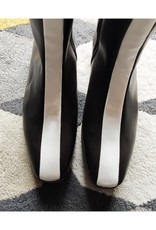 Dr. Watson Shoemaker Jane Boots black & white