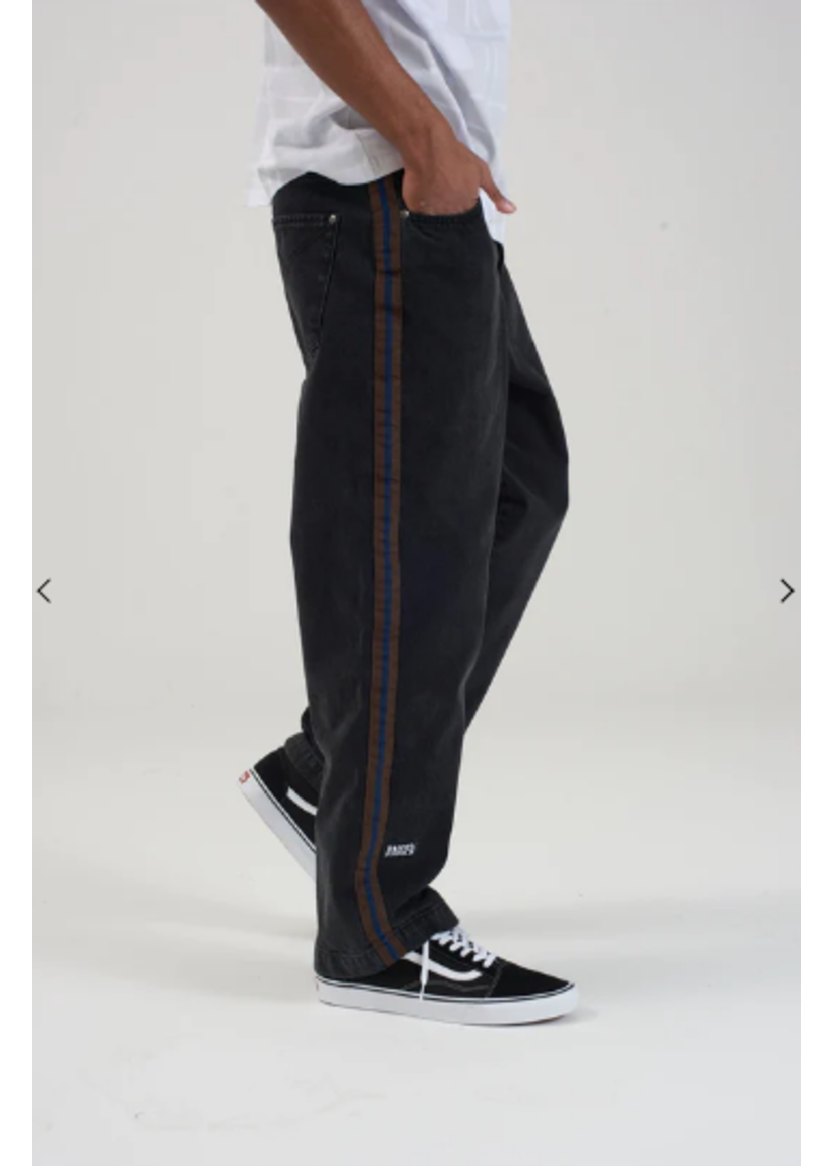 Jeans mit Streifen