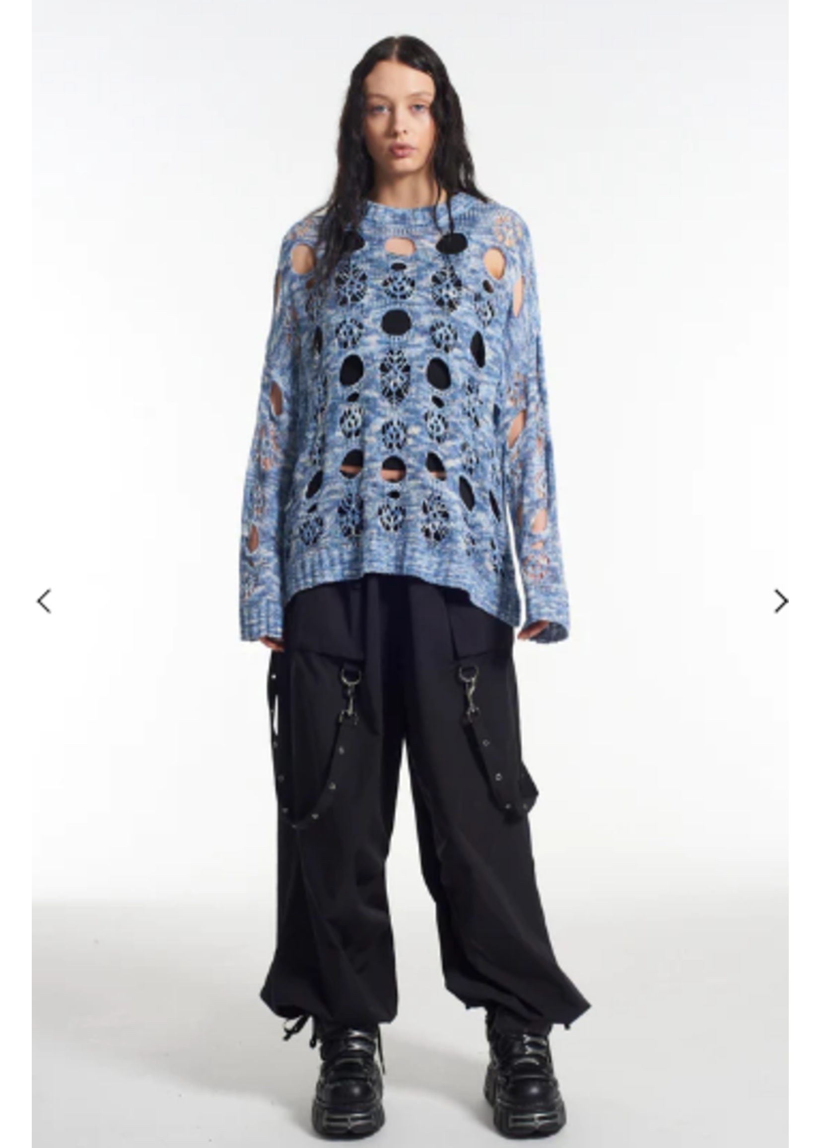 Pulli mit Löchern