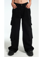 Baggy Jeans in dunkelgrau