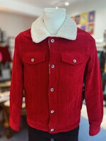 Jacke mit Teddyfell im Vintage Stil
