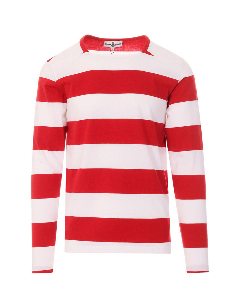 Madcap England Shirt mit Streifen Strawberry