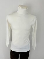 Rollkragenpullover weiss