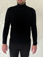 Rollkragenpullover schwarz