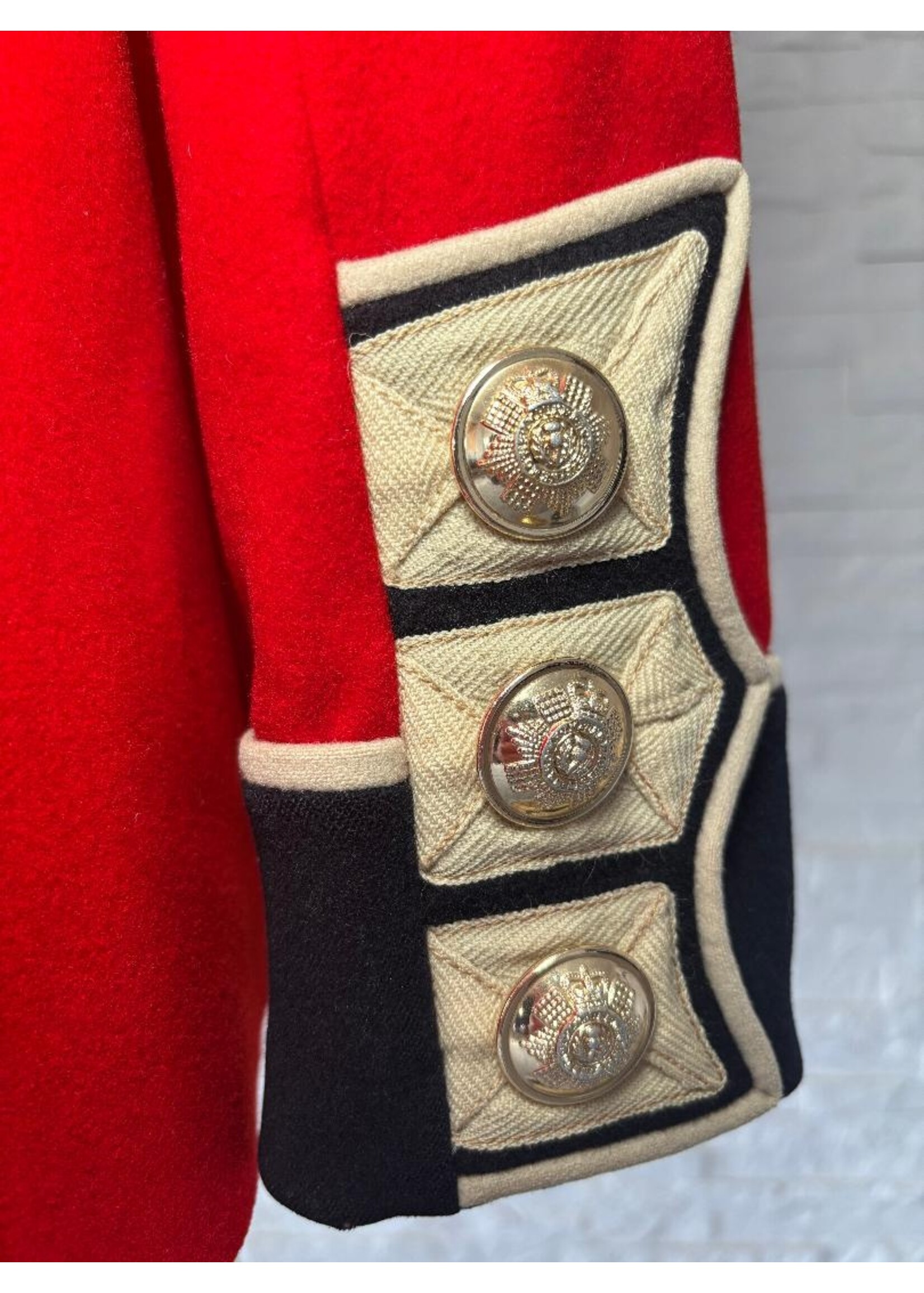 Uniformjacke in rot