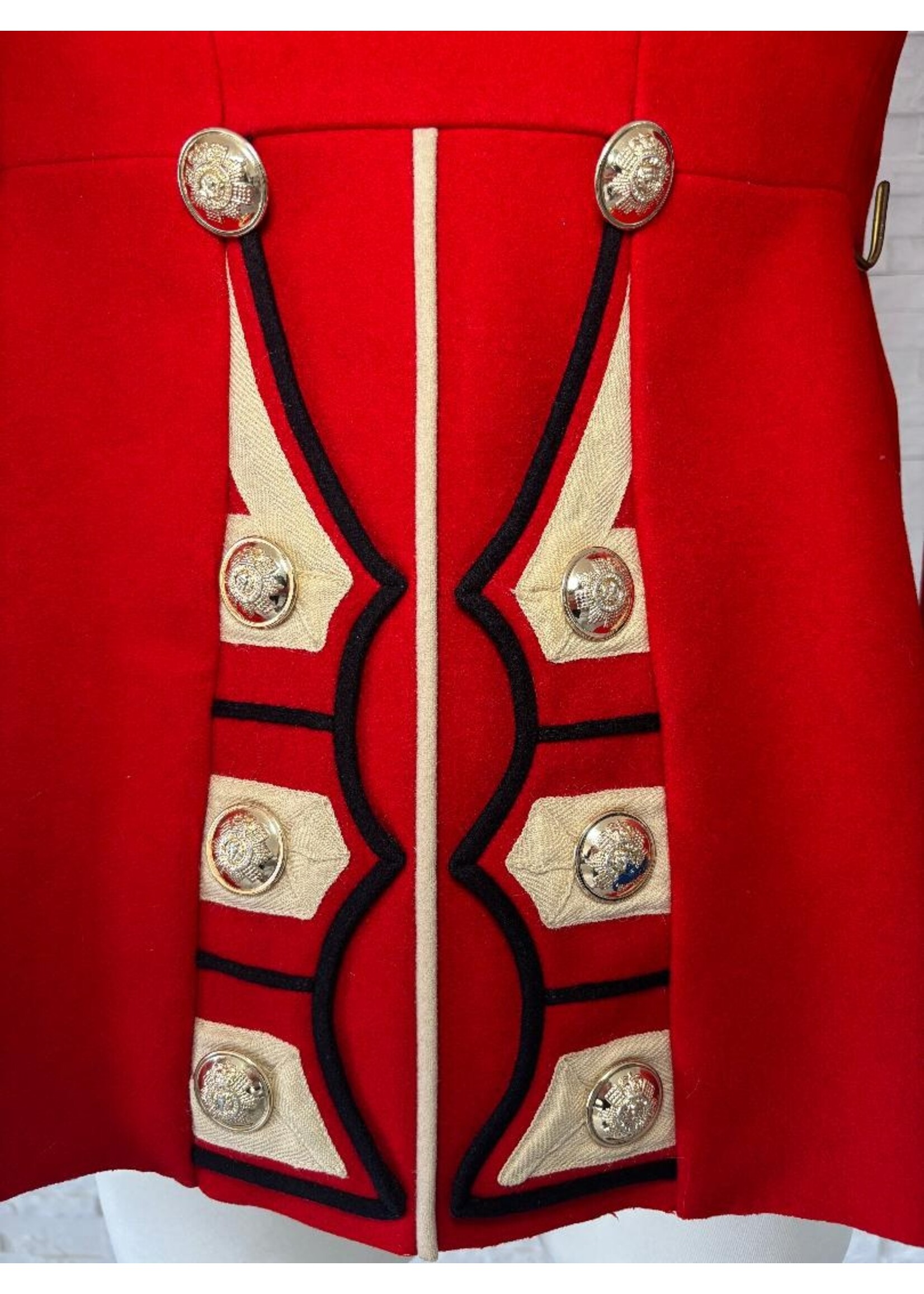 Uniformjacke in rot