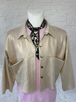 Jacke in beigegold
