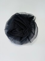 Blume in schwarz