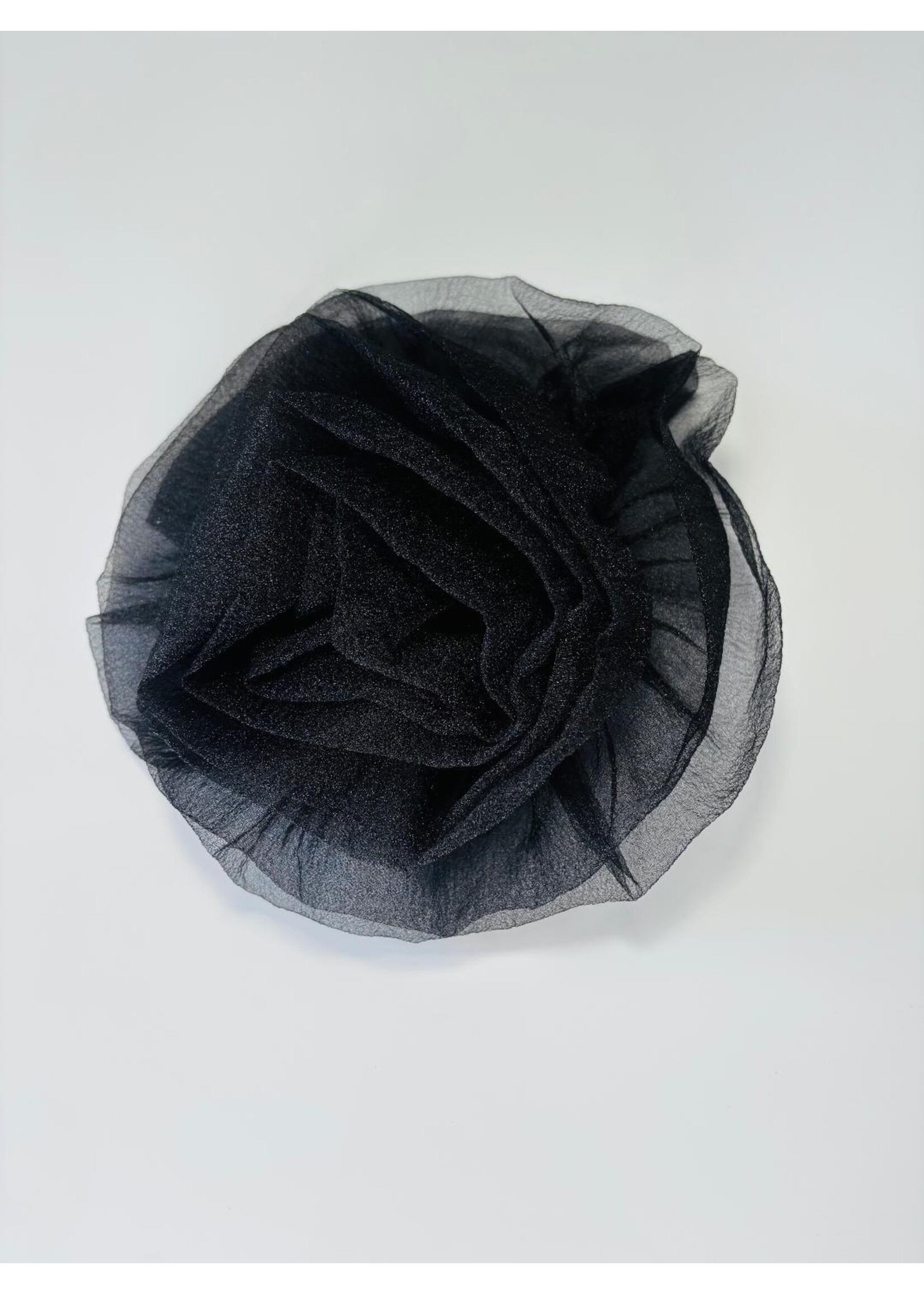Blume in schwarz