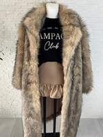 Northern Blaze Luxus Faux Fur Mantel