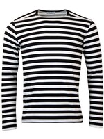 Ringelshirt in schwarz/weiß