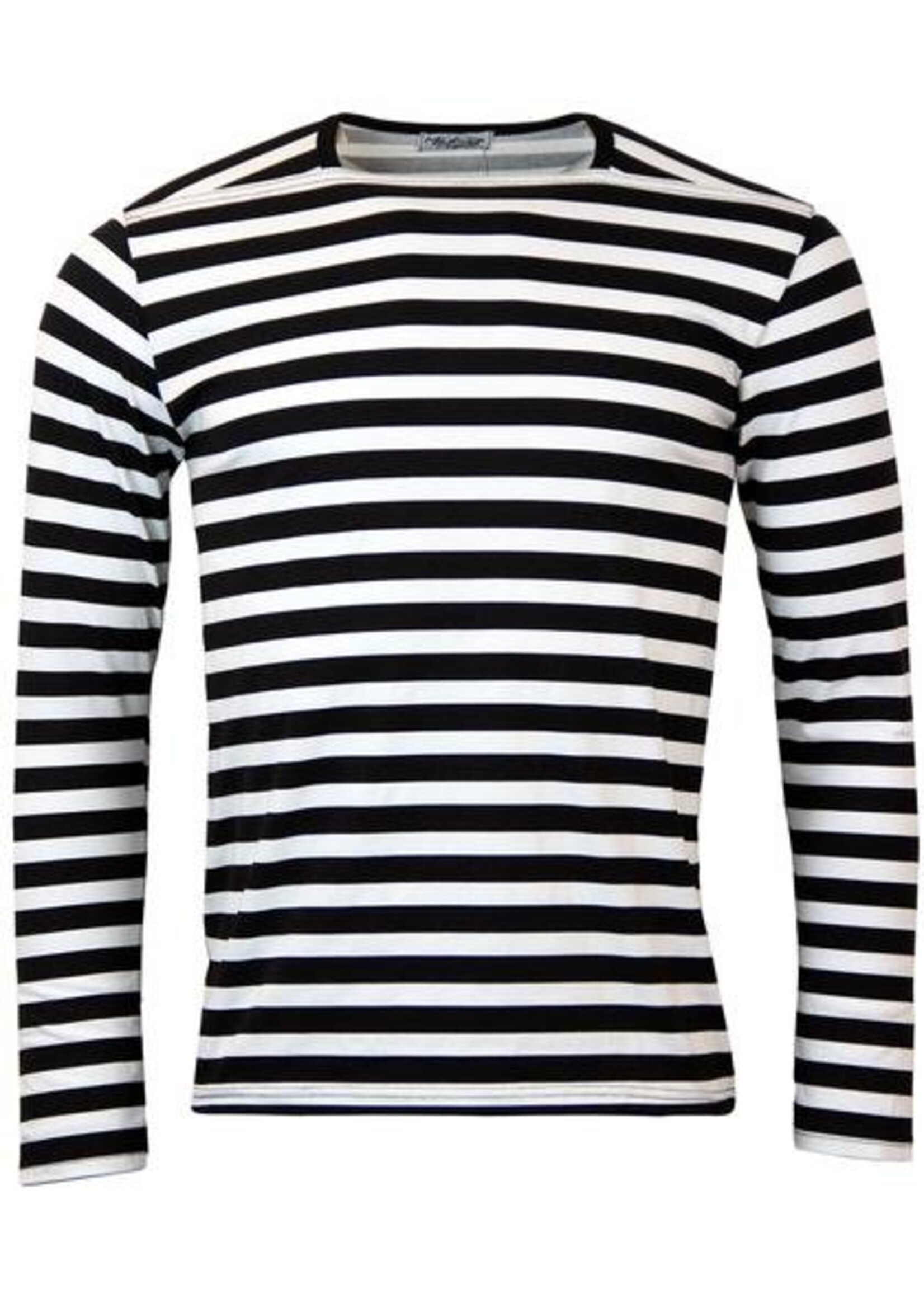 Ringelshirt in schwarz/weiß