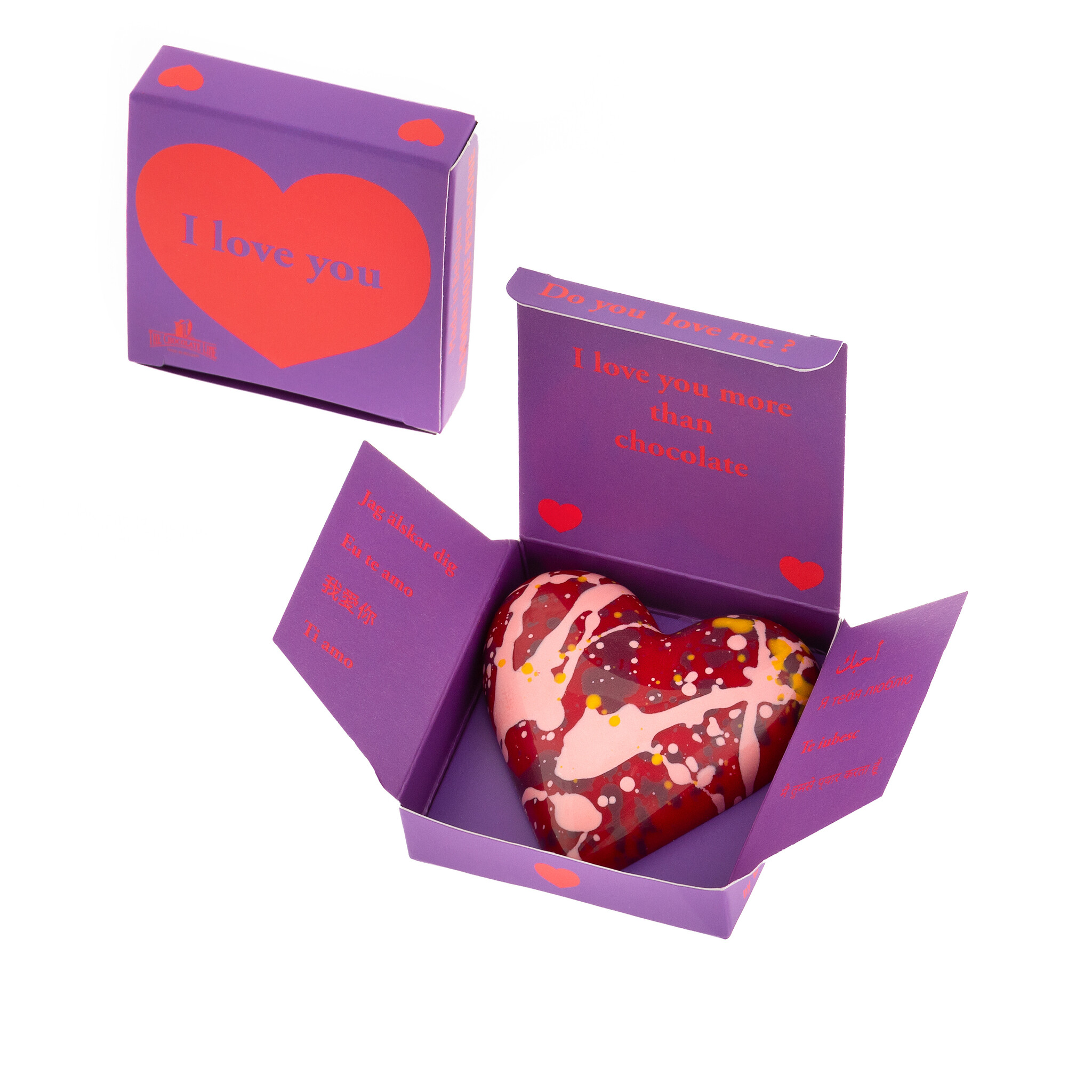 Chocolates Heart Sortidos (125Un.) Por Dolci Momenti — Sweet Center