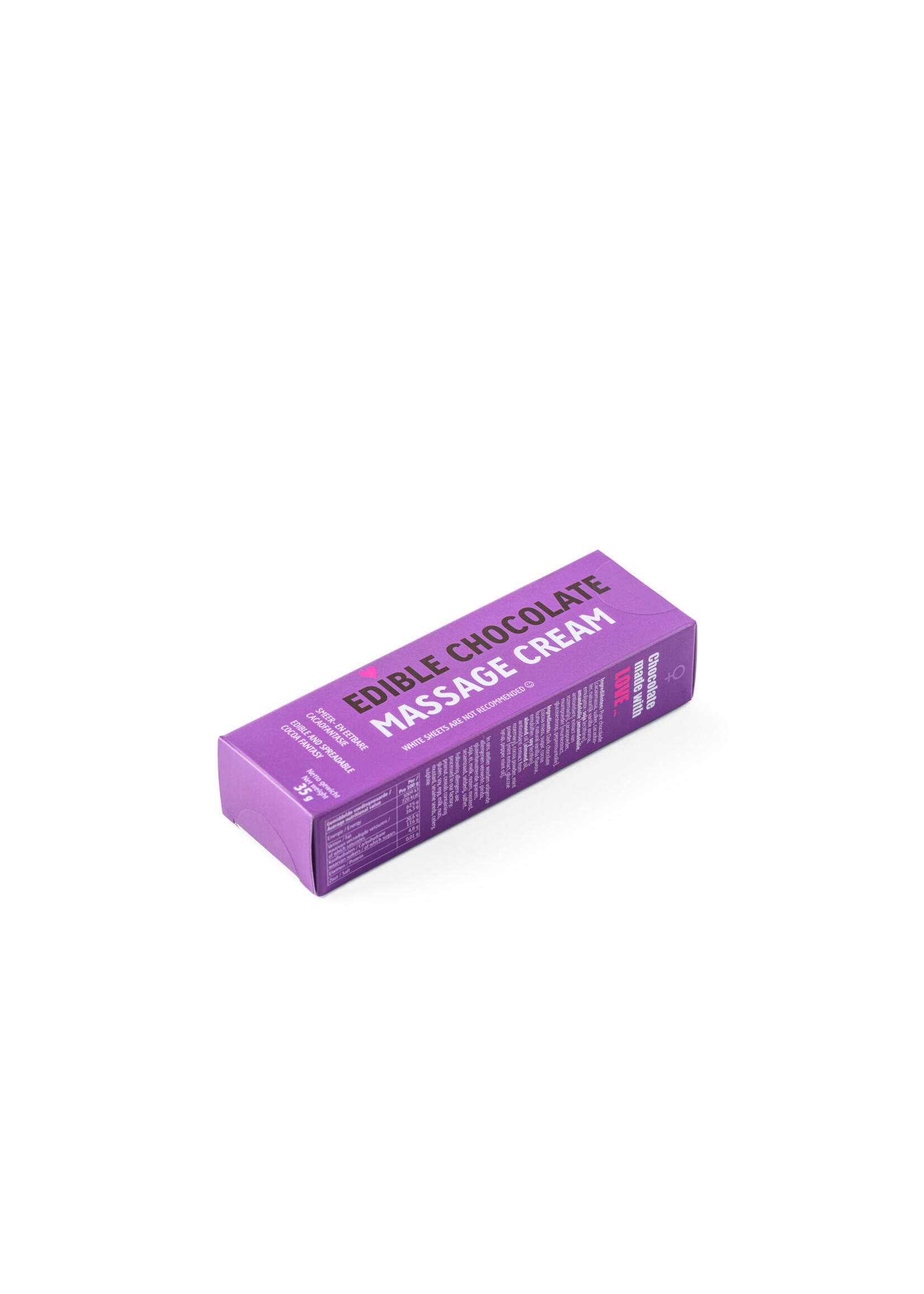 Massagecrème met chocolade