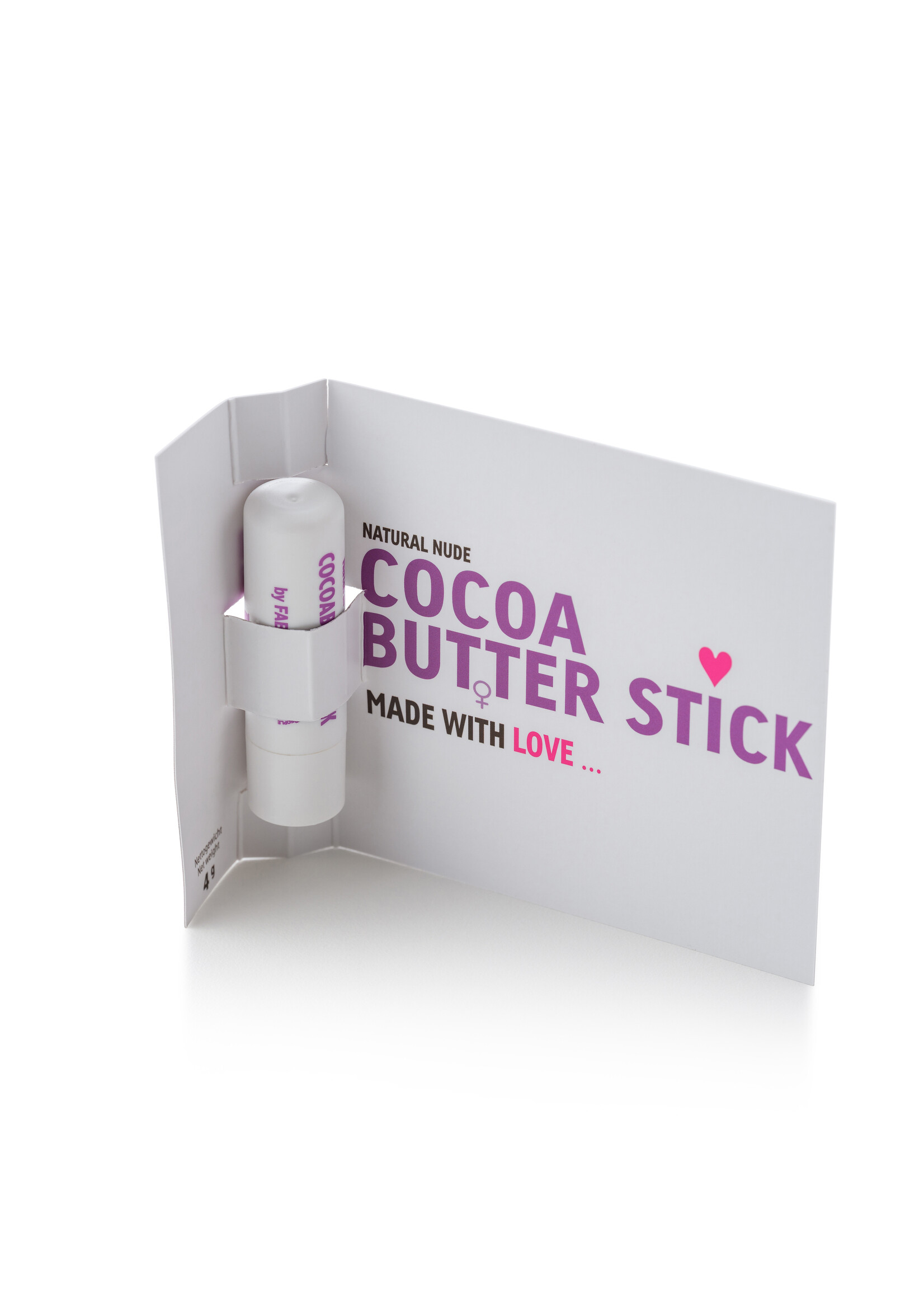 Natural Nude Cacoa-Beeswax Stick