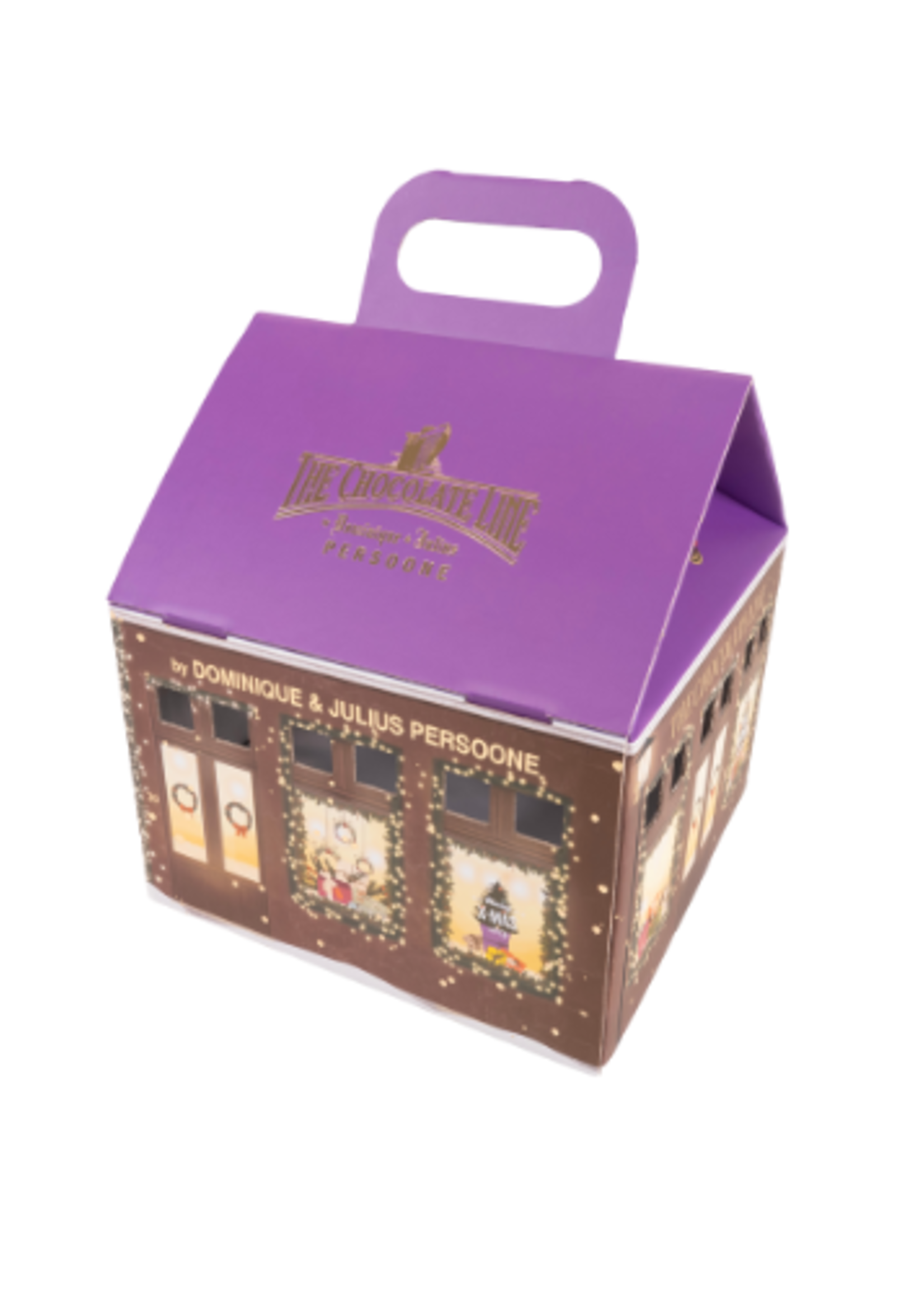 Kersthuisje The Chocolate Line