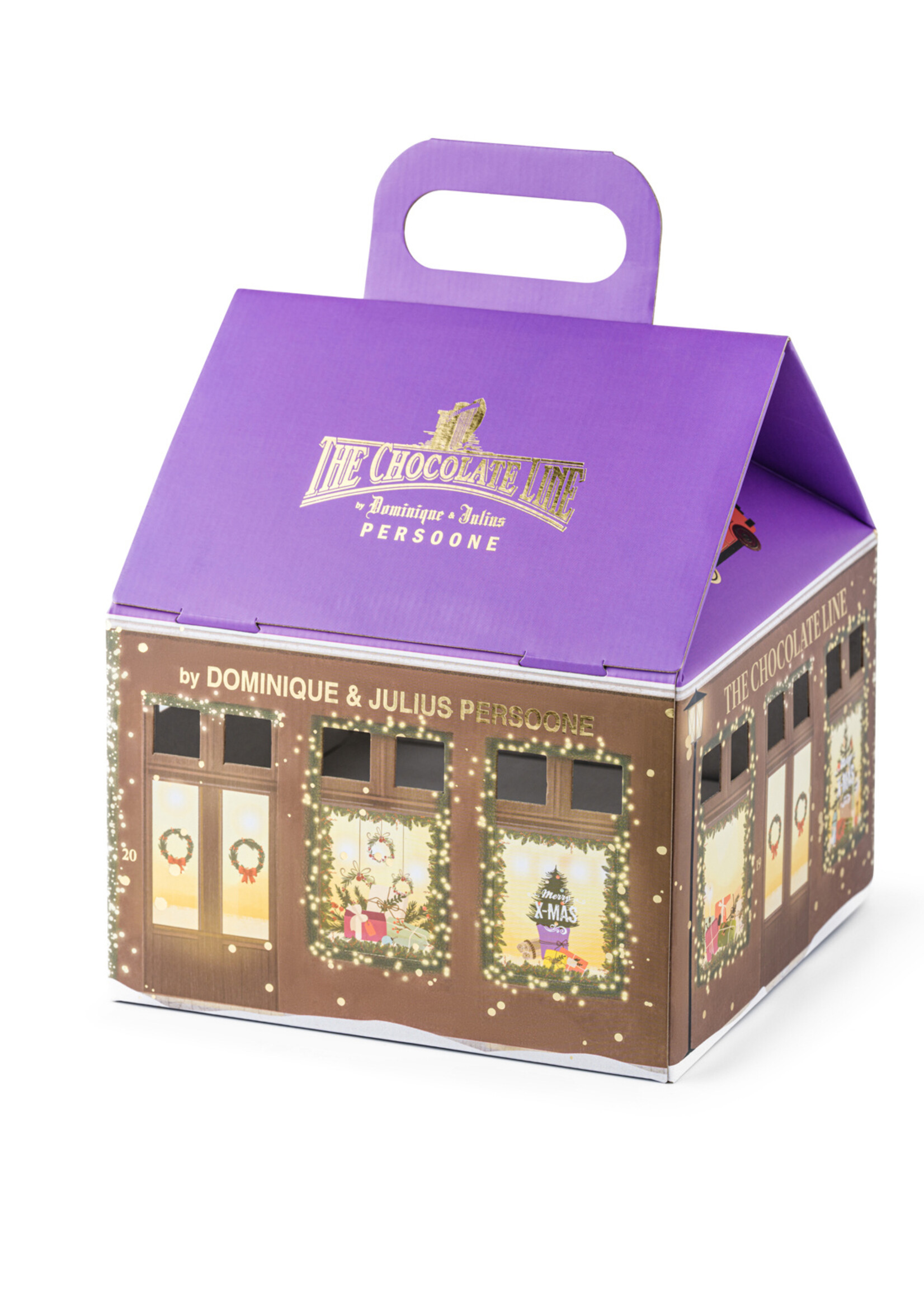 Kersthuisje The Chocolate Line