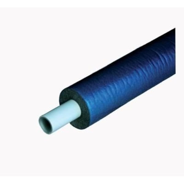  Iezy geïsoleerde flexibele  meerlagenbuis blauw  16-2- 50 meter