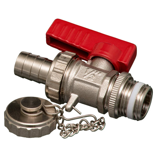 Iezy Stopkraan  1/2"met hendel en tule