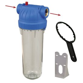 Pro-acqua Filter bokaal 10"- 3/4 F niet voorgevuld