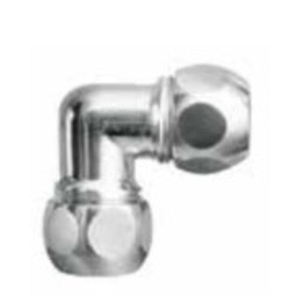 Levica Knie  chroom 90° 10mm