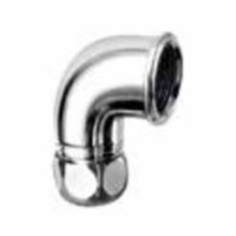Knie  chroom 90°-1/2F -10mm