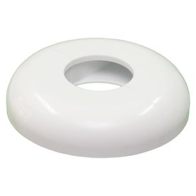 Iezy Design rozet enkel: wit Ø 21.7 mm -2stuks UIT VOORRAAD