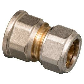 Iezy Knel rechte koppeling 1/2"F x 20-2.0