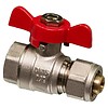 Bolkraan 1/2"binnen draad  Ø16 mm-2.0 UIT VOORAAD