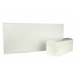 Witte Handdoekjes Interfold | 2000 st. | 3 lgs. | 42 x 22 cm | Hygiëne papier