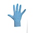 Huchem Latex handschoenen gepoederd blauw - S 100st.