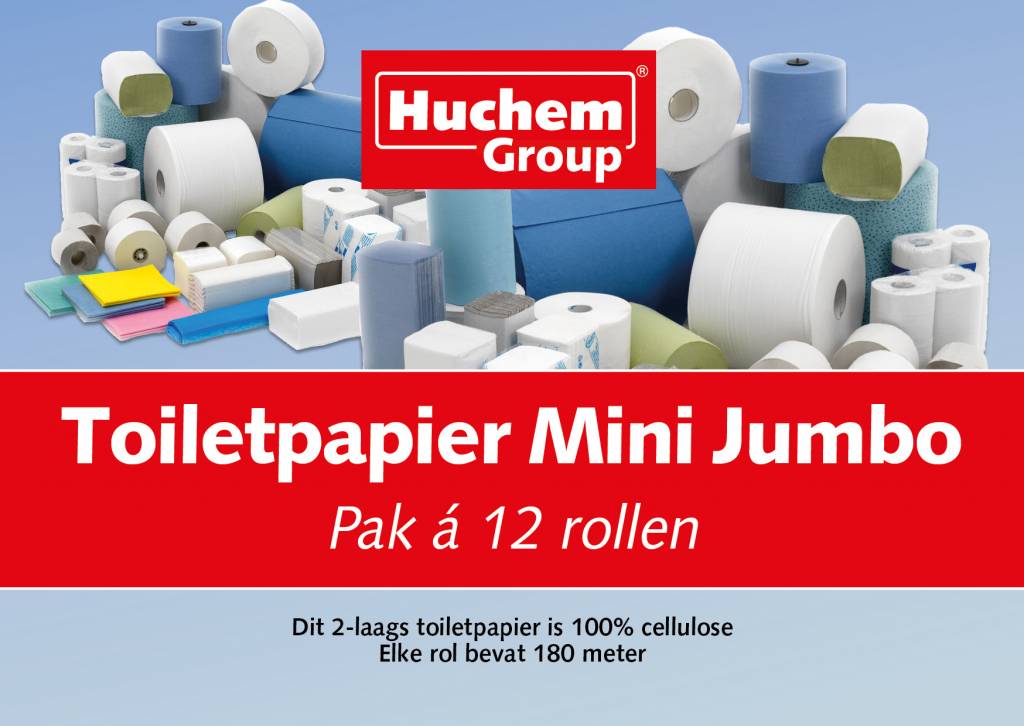 Papier toilette (mini jumbo) Lot de 12 rouleaux - Ateliers Porraz