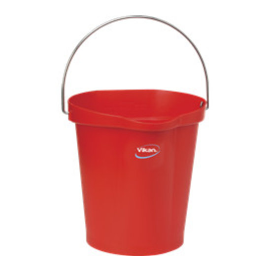 Vikan Emmer 12 liter – hygiënisch, kleurgecodeerd & ergonomisch