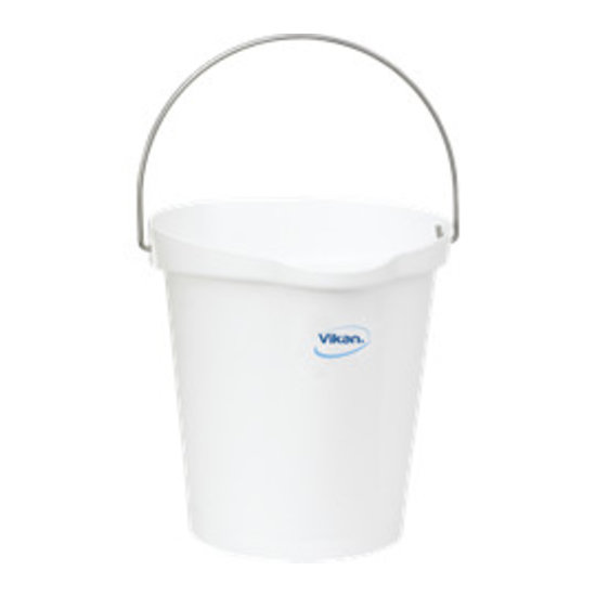 Vikan Emmer 12 liter – hygiënisch, kleurgecodeerd & ergonomisch