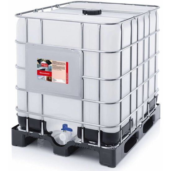 Huchem Glasschoon Glasreiniger IBC 1000L – Professioneel & Streeploos