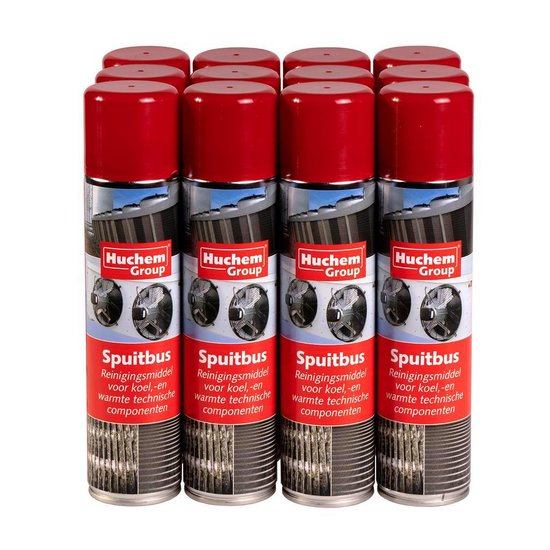 Huchem Airco Reiniger 400 ml – auto & warmtepomp | Frisse lucht, geurloos & veilig | Airco Cleaner | Airco Refresher