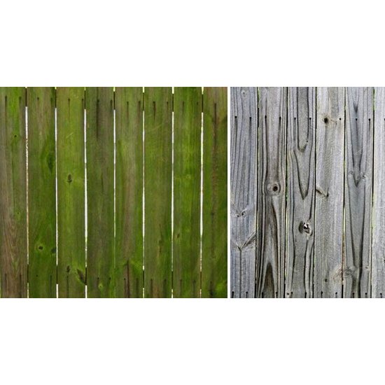 Huchem  Groene Aanslag Verwijderaar | 10 L | Tegels, Hout, Schuttingen & Zonneschermen | Ontmosser | Anti-Alg