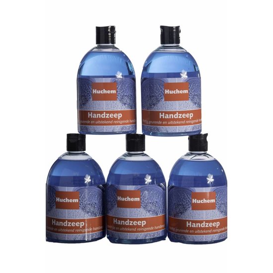 Huchem Handzeep | 500 ml | Vloeibaar | Concentraat | Handgel | De Luxe