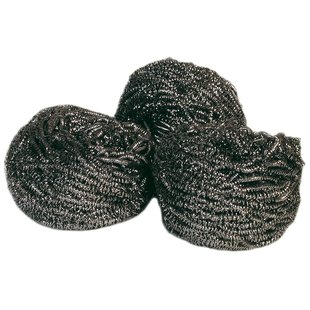 Reinigingsspons | 10st. | Schuurspons | Staalspons | Inox | RVS | 60 gr.