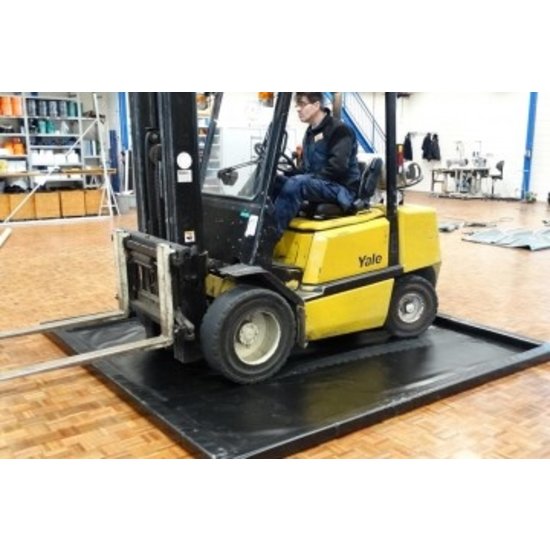 Huchem Lekmat | Lekbak | Flexibel | 1mtr. x 1 mtr. x 8 cm. | Mobiel