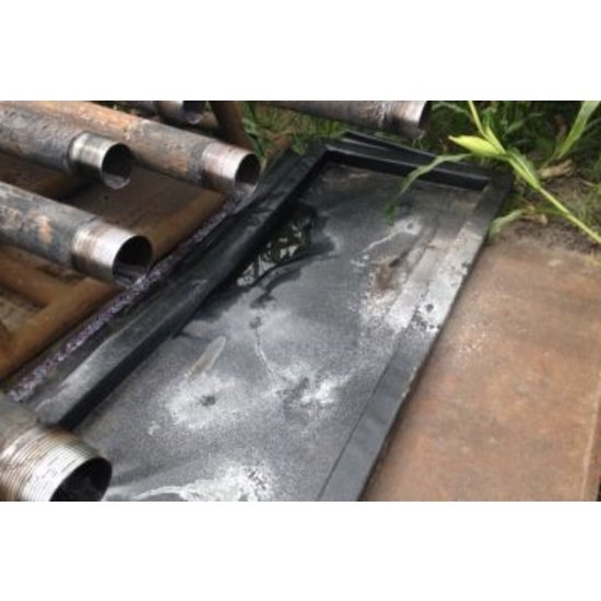 Huchem Lekmat | Lekbak | Flexibel | 1mtr. x 1 mtr. x 8 cm. | Mobiel