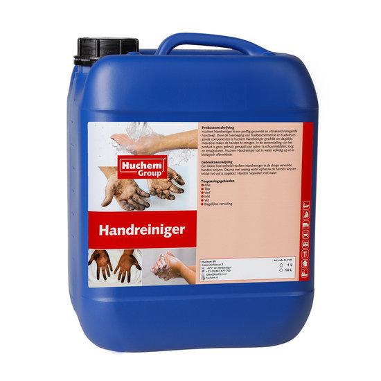 Huchem Handreiniger | Handzeep | de Luxe | Blauw | Concentraat | 10 L