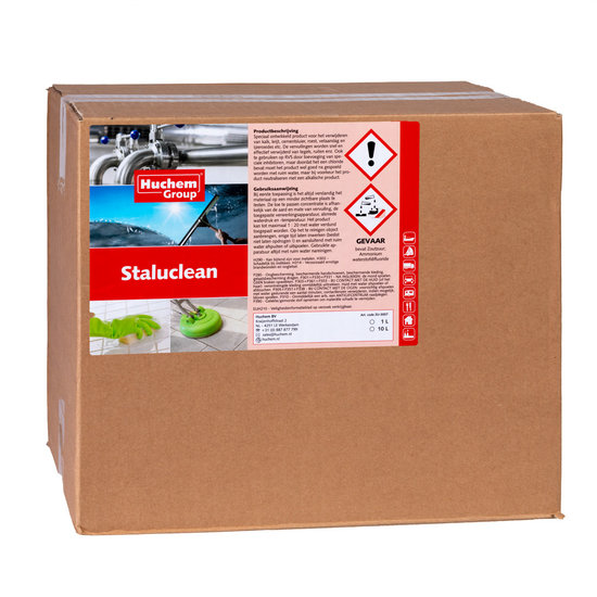 Huchem RVS & Aluminium Reiniger | 1L | Staluclean | Roestvrij staal reiniger | Steelclean