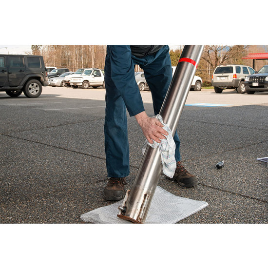 Huchem RVS & Aluminium Reiniger | 5L | Staluclean | Roestvrij staal reiniger | Steelclean