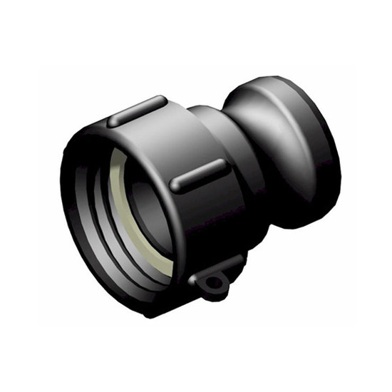 Huchem IBC adapter | 1½” | Binnendraad | Camlock | Koppeling