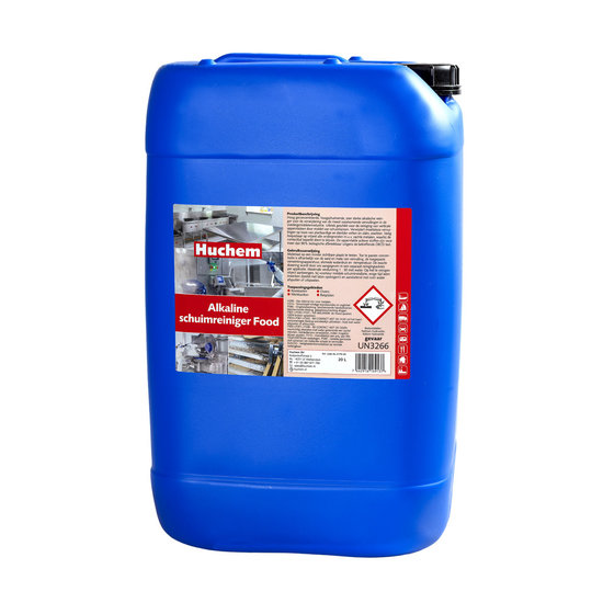 Huchem Schuimreiniger | 20L | Food | Alkalisch sterk | Voedingsmiddelen Schuimreiniger | Concentraat