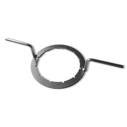 IBC Dopsleutel | Rond | Zilver | Deksel | DN150 | Multibox Dekselopener | Container