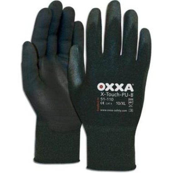 Handschoen | X-touch-PU-B | 51-110 | 1 paar | Veiligheid | Soepel | Arbo