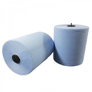 Blauwe Handdoekrol | Matic | 6 st. | 2 lgs. 150m | Hygiëne Papier